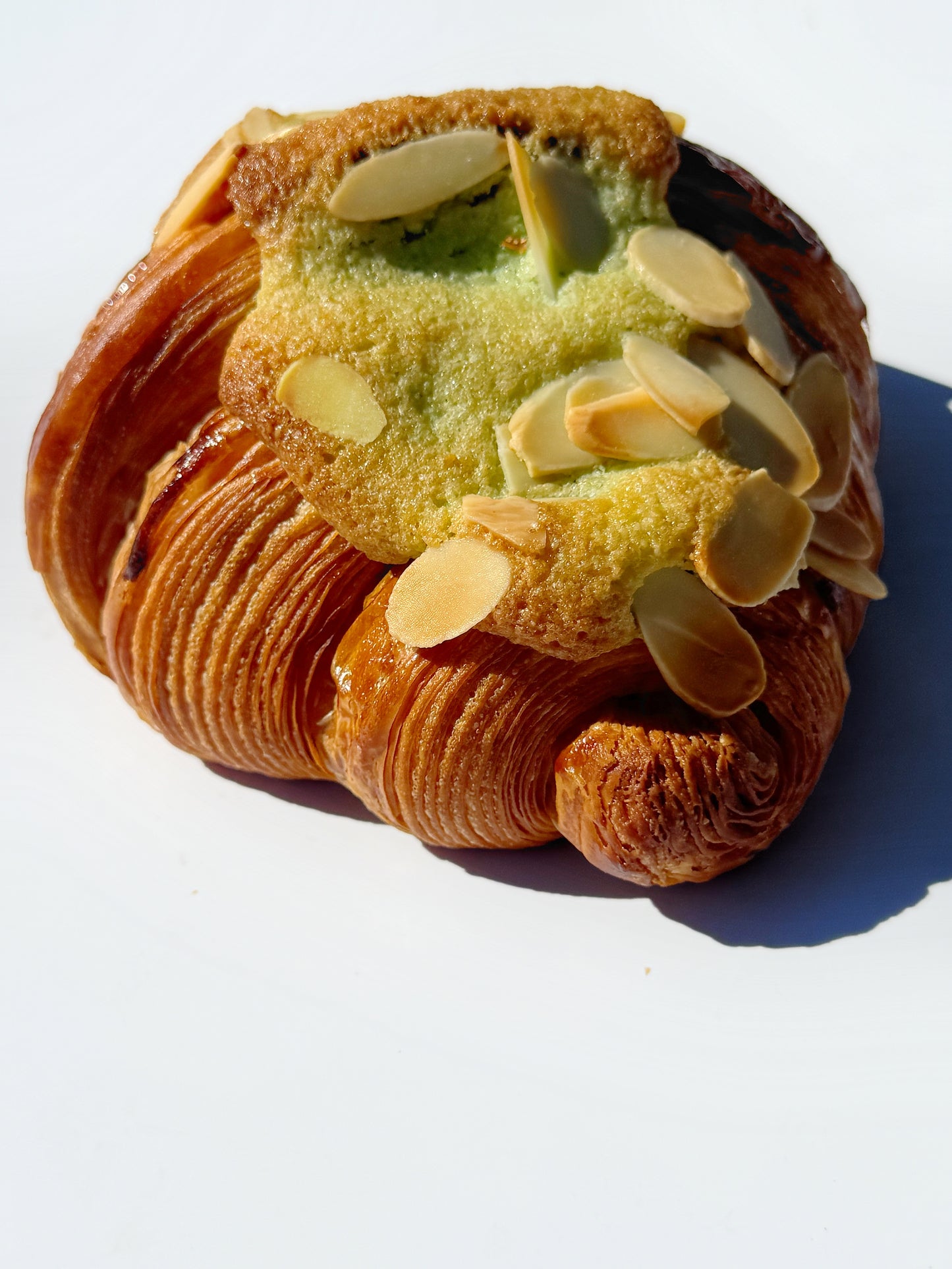 Croissant: Pandan Coconut
