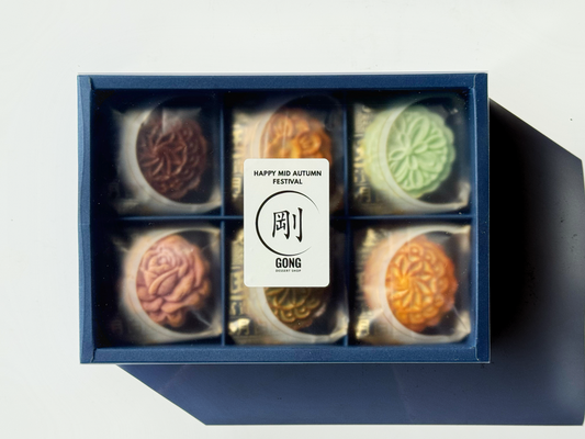 (SHIPPING) Pre-Set Mooncake Box: Standard