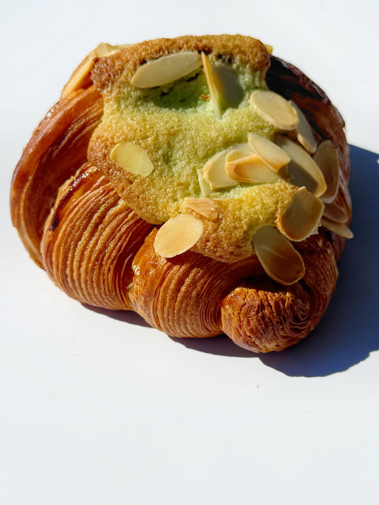 Croissant: Pandan Coconut