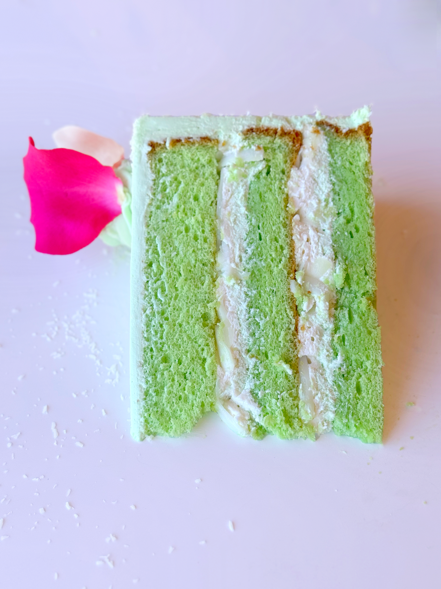 Droo's Pandan Cake (Slice)